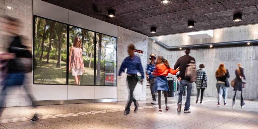 Adverteren metronetwerk