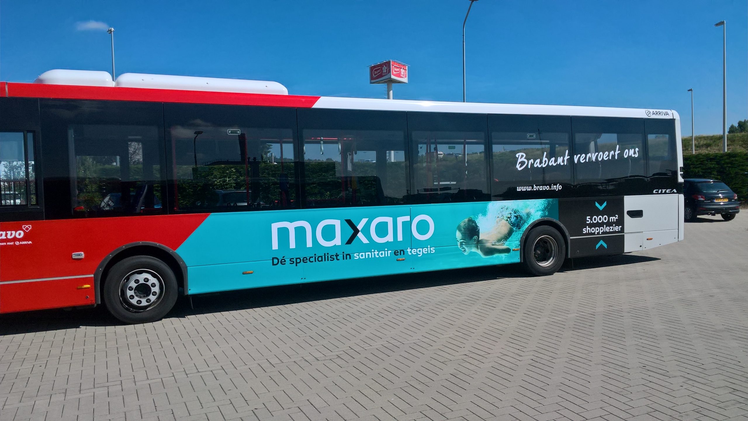 Busreclame met impact